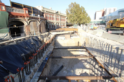 PERTH CITY LINK UNDER CONSTRUCTION 